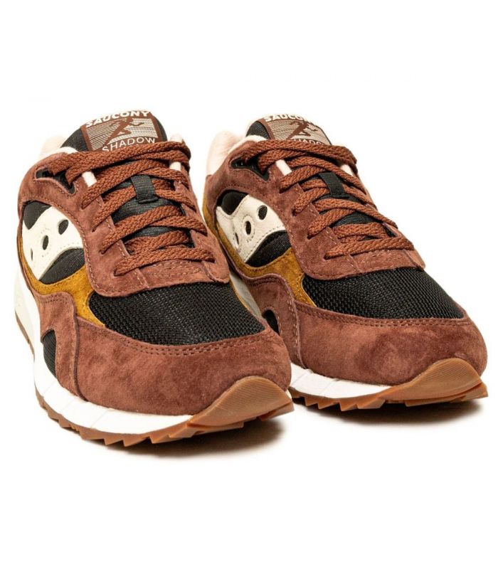 Compra online Zapatillas Saucony Shadow 6000 Hombre Brown Black en oferta al mejor precio