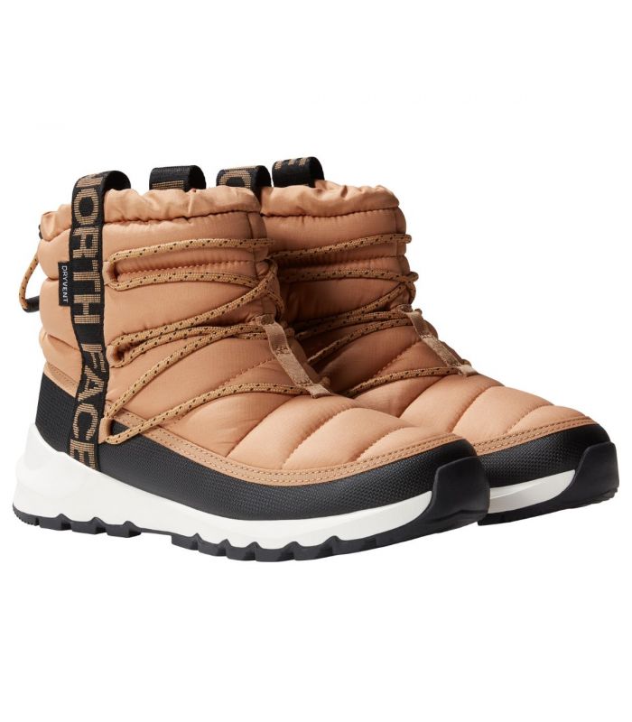Compra online Botas The North Face Thermoball Lace Up Mujer Almond Butter en oferta al mejor precio