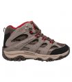 Compra online Botas Merrell Moab 3 Mid Waterproof Niños Boulder Red en oferta al mejor precio