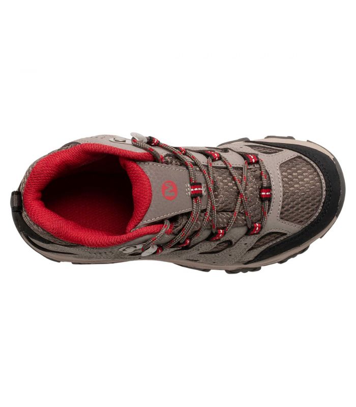 Compra online Botas Merrell Moab 3 Mid Waterproof Niños Boulder Red en oferta al mejor precio