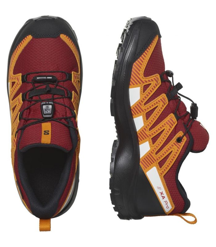 Compra online Zapatillas Salomon Xa Pro V8 CSWP J Niños Red Dahlia en oferta al mejor precio