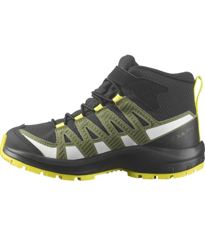 Compra online Botas Salomon Xa Pro V8 Mid CSWP K Niños Black en oferta al mejor precio