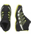 Compra online Botas Salomon Xa Pro V8 Mid CSWP K Niños Black en oferta al mejor precio