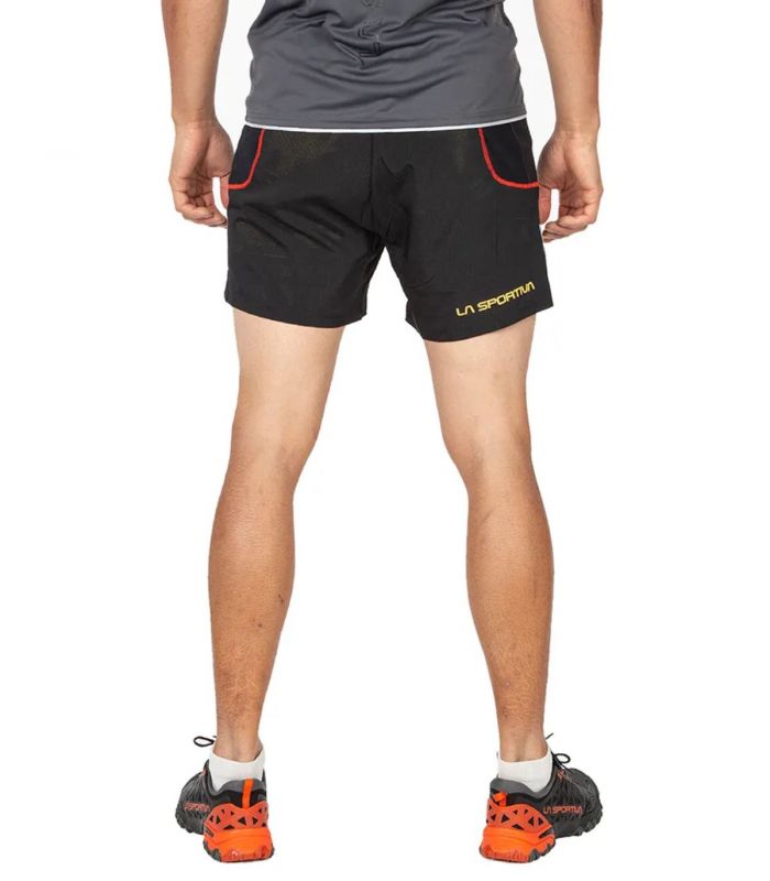 Compra online Pantalones La Sportiva Freccia Hombre Black Yellow en oferta al mejor precio