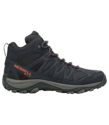 Botas Merrell Accentor 3 Sport Mid Gtx Hombre Black Tangerine