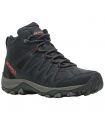 Compra online Botas Merrell Accentor 3 Sport Mid Gtx Hombre Black Tangerine en oferta al mejor precio