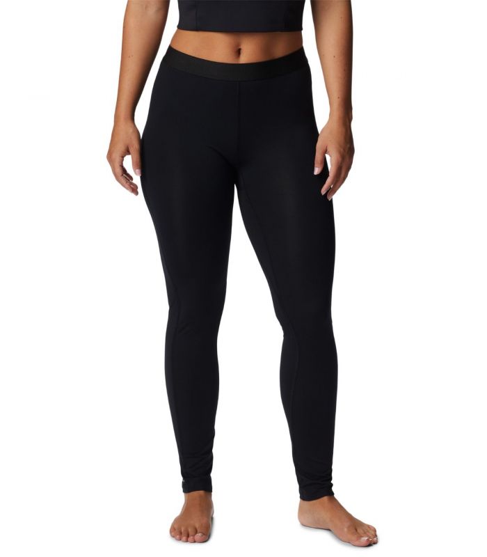 Compra online Mallas Térmicas Columbia Midweight Stretch Tight Mujer Negro en oferta al mejor precio