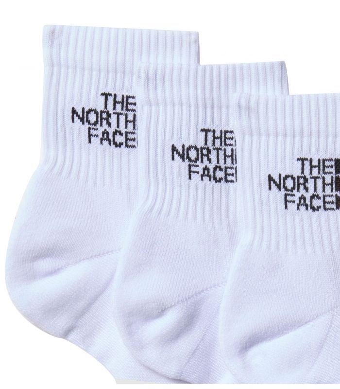 Compra online Calcetines The North Face Multi Sport Cush Quarter Sock 3P TNF White en oferta al mejor precio