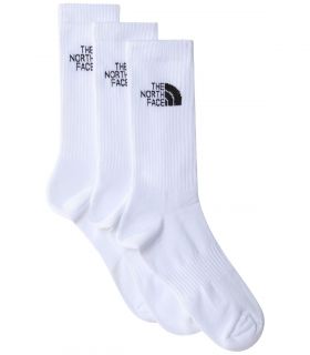 Calcetines The North Face Multi Sport Cush Crew Sock 3P TNF White