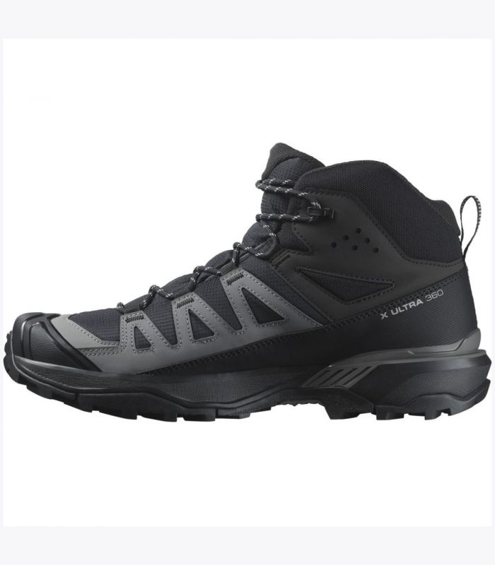 Compra online Botas Salomon X Ultra 360 Mid Gtx Hombre Black Magnet en oferta al mejor precio