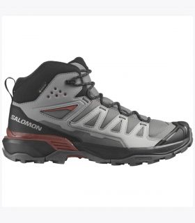 Botas Salomon X Ultra 360 Mid Gtx Hombre Pewter Black