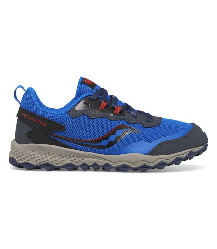 Compra online Zapatillas Sauncony Peregrine KDZ Niños Blue Black en oferta al mejor precio