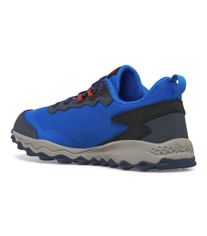 Compra online Zapatillas Sauncony Peregrine KDZ Niños Blue Black en oferta al mejor precio