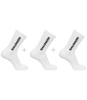Calcetines Salomon Everyday Crew 3 Pack White