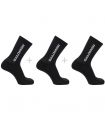 Compra online Calcetines Salomon Everyday Crew 3 Pack Black en oferta al mejor precio