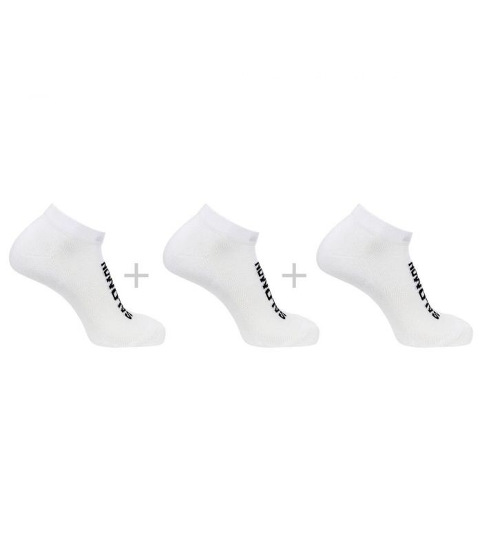 Compra online Calcetines Salomon Everyday Low 3 Pack White en oferta al mejor precio