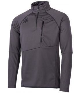 Camiseta Ternua Rakker 2.0 1/2 Zip Hombre Whales Grey