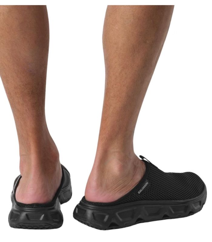 Compra online Zapatillas Salomon Reelax Slide 6.0 Hombre Black en oferta al mejor precio