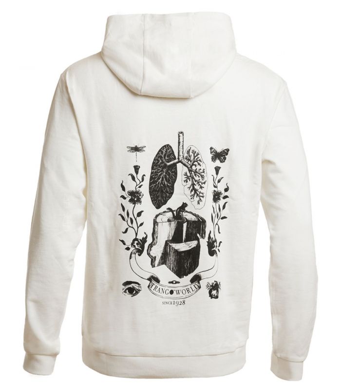 Compra online Sudadera Trangoworld Fauna Hombre Beige en oferta al mejor precio