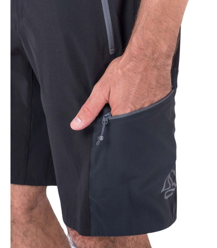 Compra online Bermudas Ternua Kultus Hombre Black en oferta al mejor precio