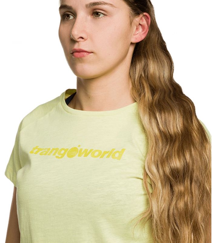 Compra online Camiseta Trangoworld Azagra Th Mujer Green en oferta al mejor precio