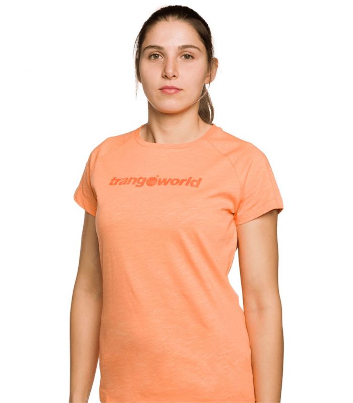 Compra online Camiseta Trangoworld Azagra Th Mujer Cantaloupe en oferta al mejor precio