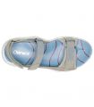 Compra online Sandalias Chiruca Formentera 04 Mujer Beige Azul en oferta al mejor precio