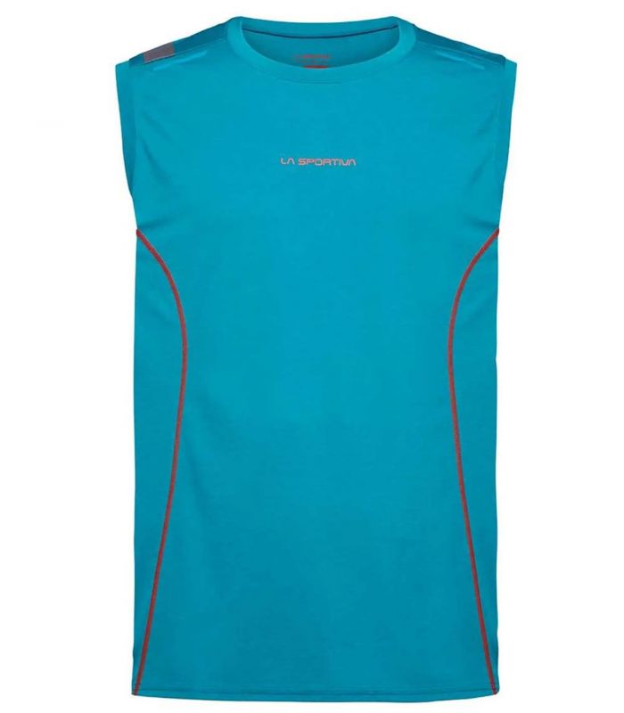 Compra online Camiseta La Sportiva Tracer Tank Hombre Tropic Blue en oferta al mejor precio