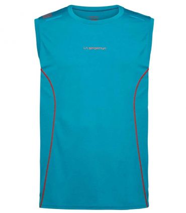 Camiseta La Sportiva Tracer Tank Hombre Tropic Blue