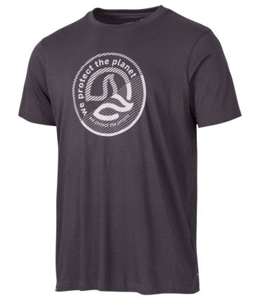 Camiseta Ternua Ibjar Hombre Whales Grey