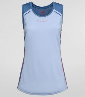Camiseta La Sportiva Tracer Tank Mujer Stone Blue Moonlight