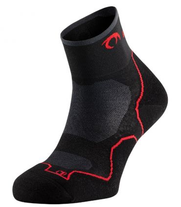 Calcetines Lurbel Desafio Three Black Red