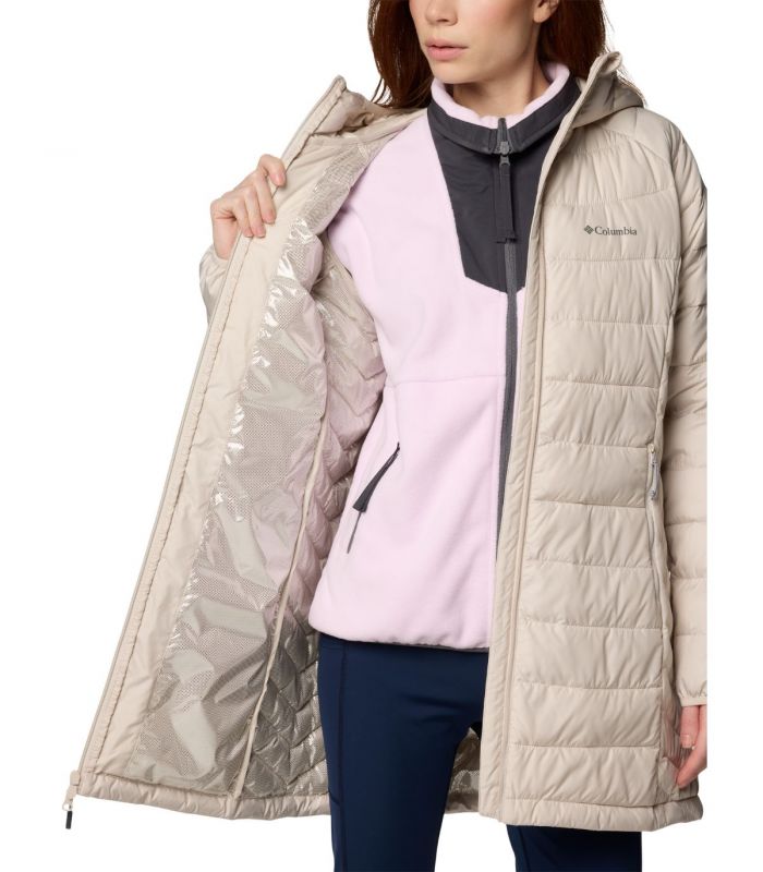 Compra online Chaqueta Columbia Powder Lite II Mid Mujer Dark Stone en oferta al mejor precio