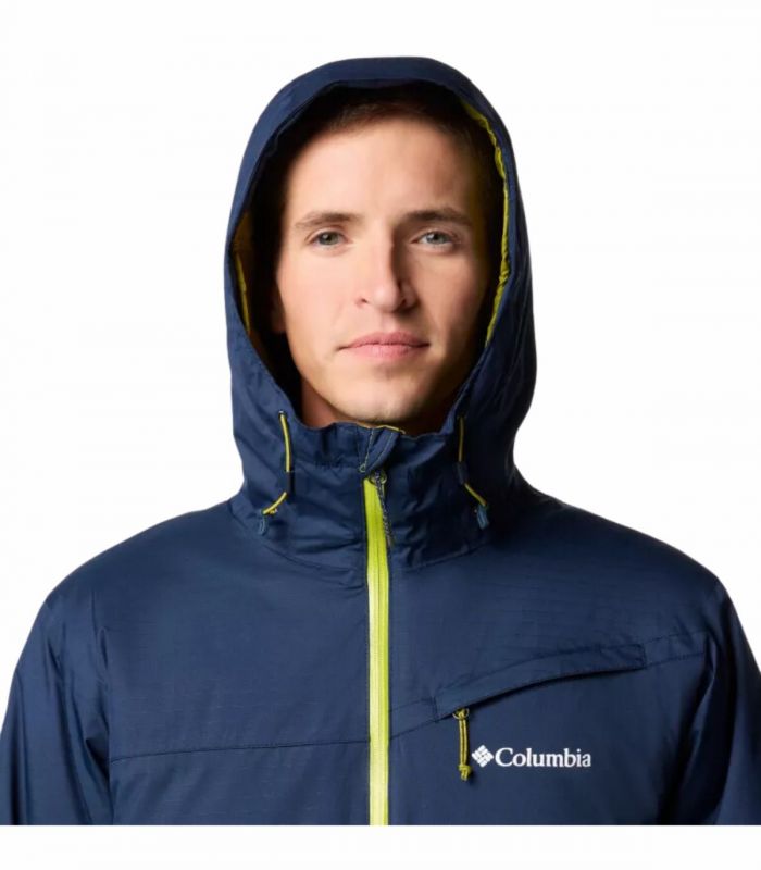 Compra online Chaqueta Columbia Iceberg Point II Hombre Collegiate Navy en oferta al mejor precio