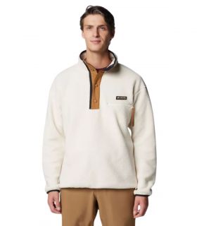 Forro Polar Columbia Helvetia™ II Half Snap Fleece Hombre Chalk