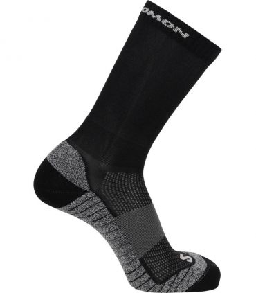 Calcetines Salomon Aero Crew Black Ebony