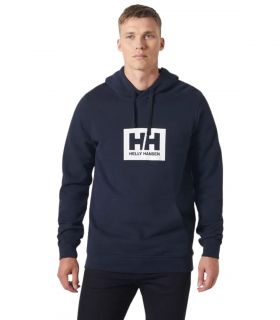 Sudadera Helly Hansen HH Box Hoodie Hombre Navy