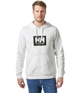 Sudadera Helly Hansen HH Box Hoodie Hombre White