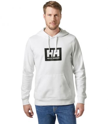 Sudadera Helly Hansen HH Box Hoodie Hombre White
