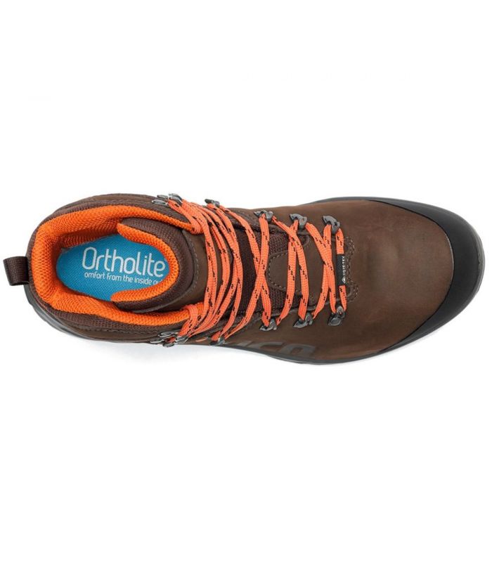 Compra online Botas Chiruca Sequoia Force 12 GoreTex Hombre Marrón Naranja en oferta al mejor precio