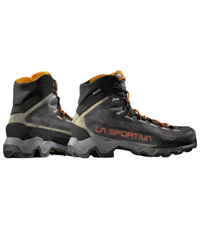 Compra online Botas La Sportiva Aequilibrium Hike GTX Hombre Carbon Papaya en oferta al mejor precio
