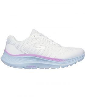 Zapatillas Skechers GO RUN Consistent 2.0 Mile Marker Mujer Blanco Azul