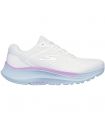Compra online Zapatillas Skechers GO RUN Consistent 2.0 Mile Marker Mujer Blanco Azul en oferta al mejor precio