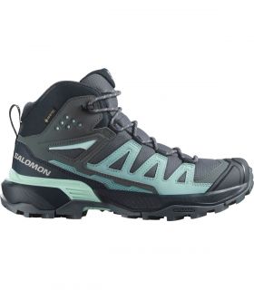 Botas Salomon X Ultra 360 Mid Gtx Mujer Turbulence