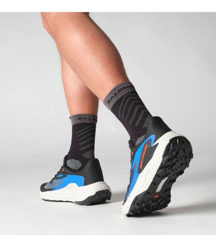 Compra online Zapatillas Salomon Genesis Hombre Black Frech Blue en oferta al mejor precio