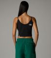 Compra online Top The North Face Corto De Tirantes Mujer TNF Black en oferta al mejor precio
