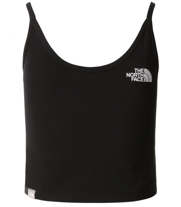 Compra online Top The North Face Corto De Tirantes Mujer TNF Black en oferta al mejor precio