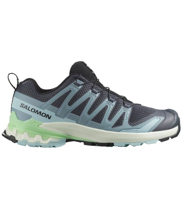 Compra online Zapatillas Salomon Xa Pro 3D V9 Mujer Turbulence Iced Aqua Patina Green en oferta al mejor precio