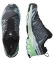 Compra online Zapatillas Salomon Xa Pro 3D V9 Mujer Turbulence Iced Aqua Patina Green en oferta al mejor precio
