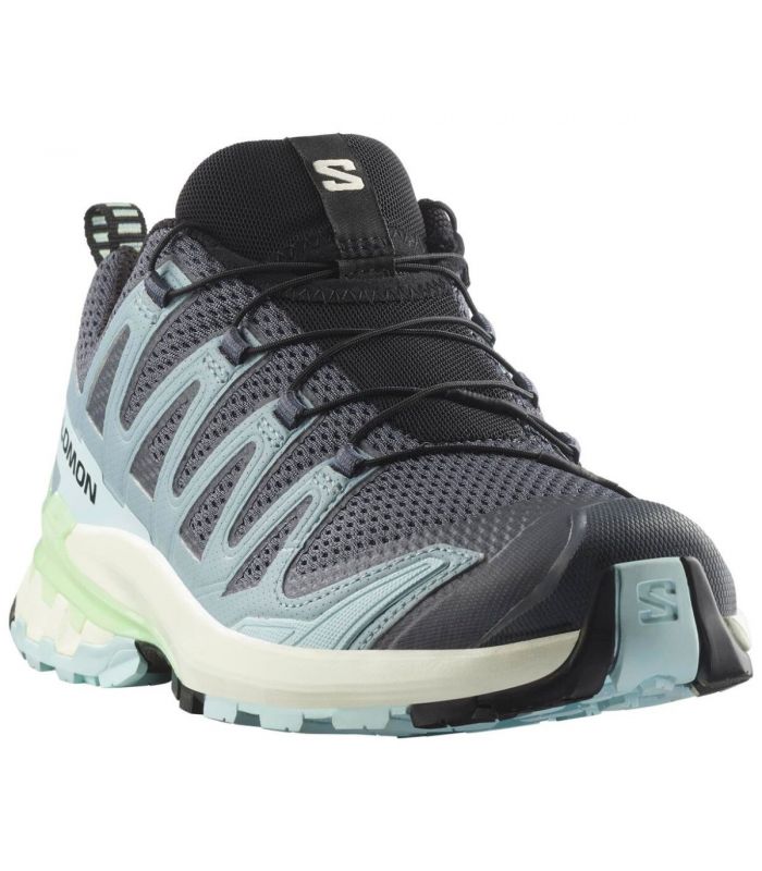 Compra online Zapatillas Salomon Xa Pro 3D V9 Mujer Turbulence Iced Aqua Patina Green en oferta al mejor precio
